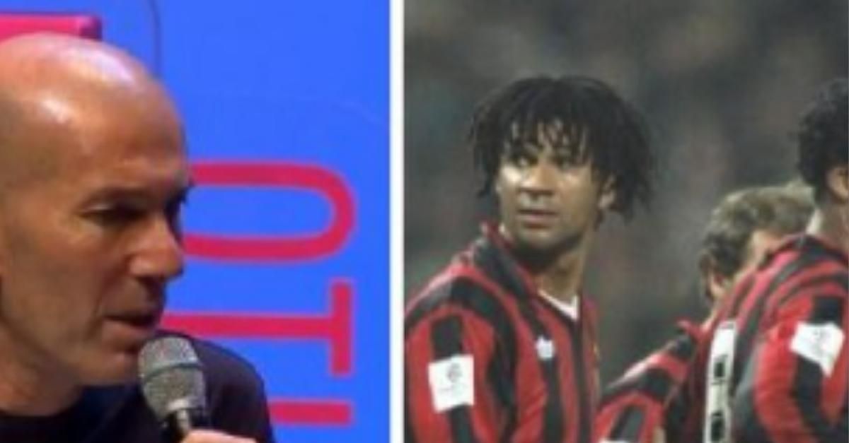 zidane ricorda il milan di sacchi era impressionante