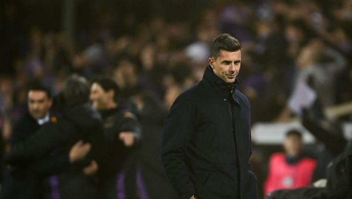 FLORENCE, ITALY - MARCH 16: Thiago Motta of Juventus during the Serie A match between Fiorentina and Juventus at Stadio Artemio Franchi on March 16, 2025 in Florence, Italy. (Photo by Daniele Badolato - Juventus FC/Juventus FC via Getty Images) Ag. Thiago Motta: “Viola? Nessun contatto. È libero, Firenze piazza importante” - immagine 1