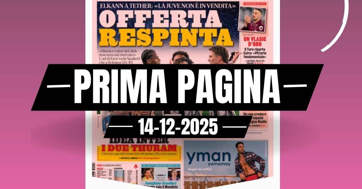 Prima pagina Gazzetta dello Sport: “Milan e Napoli ci giochiamo la testa” Prima pagina Gazzetta dello Sport: “Milan e Napoli ci giochiamo la testa”