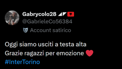 Inter-Torino 2-1, le reazioni social: “Questa sera usciamo a testa alta”