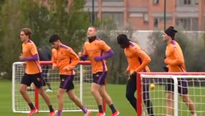 La Fiorentina si allena con l’Under 18: partitella finale al Viola Park Fiorentina