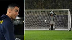 VIDEO / Ronaldo e l’imbattibile portiere robot: ecco come è riuscito a fargli gol