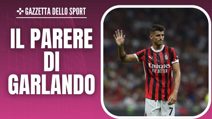 Álvaro Morata (attaccante AC Milan), qui durante l'amichevole Milan-Monza 3-1, valevole per la seconda edizione del 'Trofeo Silvio Berlusconi' | News (Getty Images) Álvaro Morata AC Milan amichevole Milan-Monza 3-1 Trofeo Silvio Berlusconi 2024