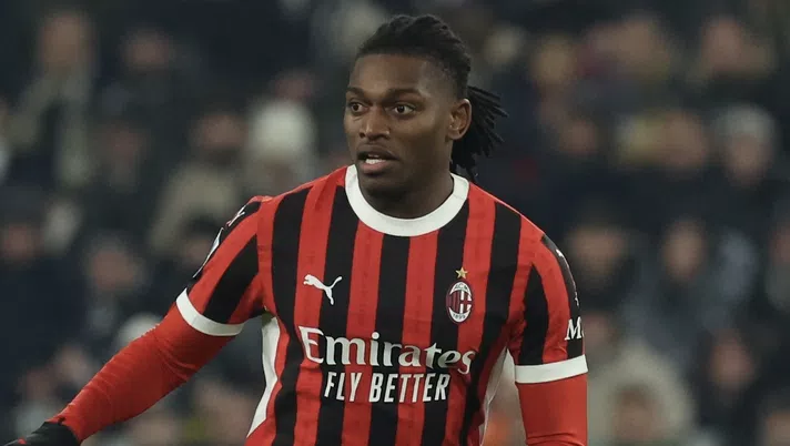 Rafael Leao AC Milan Juventus-Milan 2-0 Serie A 2024-2025