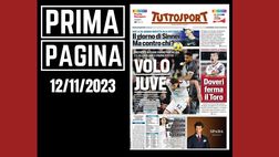 Prima pagina Tuttosport: “Volo Juventus”