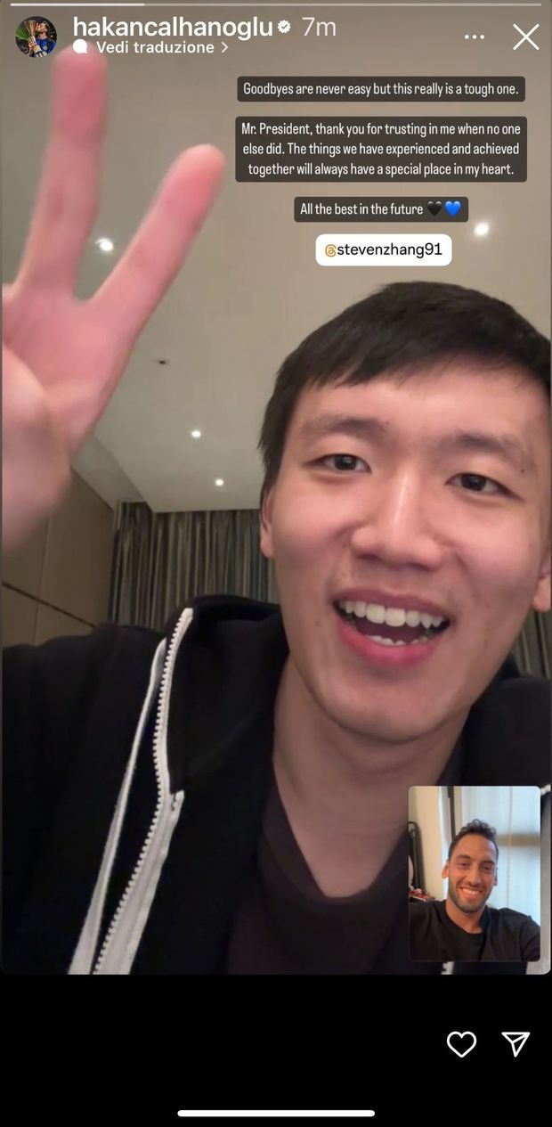 Calhanoglu saluta Zhang: “Unico ad avere fiducia in me. Quello che abbiamo vinto insieme…”- immagine 3