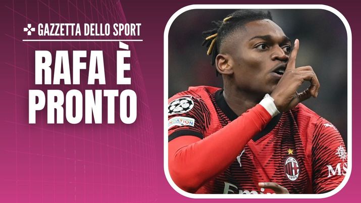 Newcastle-Milan Champions League 2023-2024 Rafael Leao