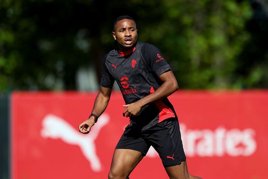 (Photo by Giuseppe Cottini/AC Milan via Getty Images) christopher-nkunku-dazn-parole-intervista-dichiarazioni-milan-tv-sky-modric-leao-ibrahimovic-san-siro