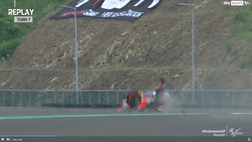 Video – Marc Marquez, terribile caduta nel warm up: niente GP Indonesia