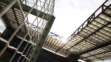 MILAN, ITALY - OCTOBER 22: A general view inside the stadium before the UEFA Champions League 2024/25 League Phase MD3 match between AC Milan and Club Brugge KV at Stadio San Siro on October 22, 2024 in Milan, Italy. (Photo by Claudio Villa/AC Milan via Getty Images) San Siro