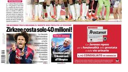 EDICOLA / CdS: L’allegrata, la Juve alza la Coppa Italia. Zirkzee costa solo 40 mln