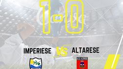 Altarese-Fcinter1908 ancora ko: sconfitta 1-0 all’ultimo minuto sul campo dell’Imperiese