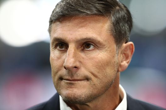 Il dirigente ed ex capitano dell'Inter Javier Zanetti. (Foto di Marco Luzzani/Getty Images) Tutti pazzi per Mastantuono: botta e risposta tra Zanetti e il presidente del River- immagine 2