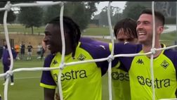 VIDEO – Prima Gosens e poi Sabiri: gol (ed esultanze) dal ritiro viola