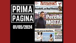 Prima pagina Tuttosport: “Ecco perché Thiago Motta piace a tutti”
