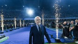 De Laurentiis alla Rai: “Incontrerò Conte. Posso pregarlo per restare, ma non lo costringo”
