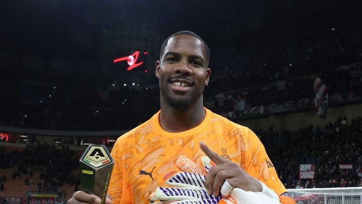 Mike Maignan (portiere AC Milan), qui al termine di Milan-Roma 1-0 (Serie A 2025-2026) | News (Getty Images) Maignan è tornato al top: il Milan ora confida nel rinnovo del contratto. La situazione