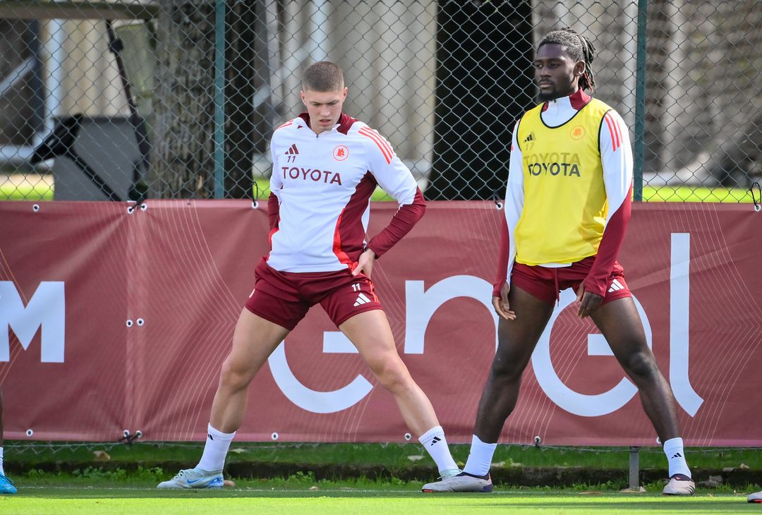 Trigoria, la rifinitura alla viglia della sfida contro il Monza – FOTO GALLERY - immagine 8