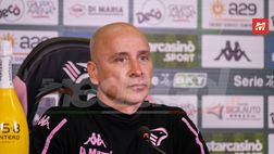 FOTO PALERMO, verso il Benevento: Mister Corini in conferenza stampa (Gallery)