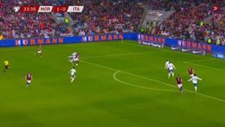Norvegia-Italia 2-0, dopo l’assist, anche gol per Nusa: raddoppio per i Leoni – VIDEO