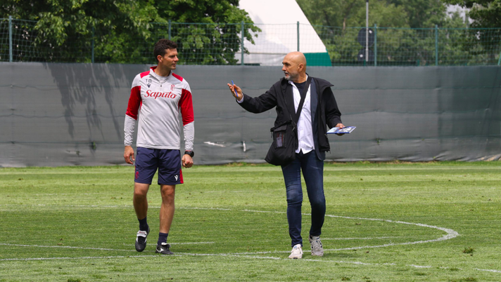 Il Ct Spalletti in visita a Casteldebole - immagine 1