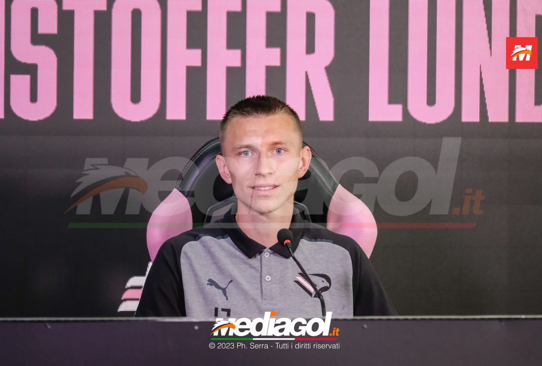 FOTO PALERMO, presentato di Kristoffer Lund Hansen in conferenza stampa (GALLERY) - immagine 14