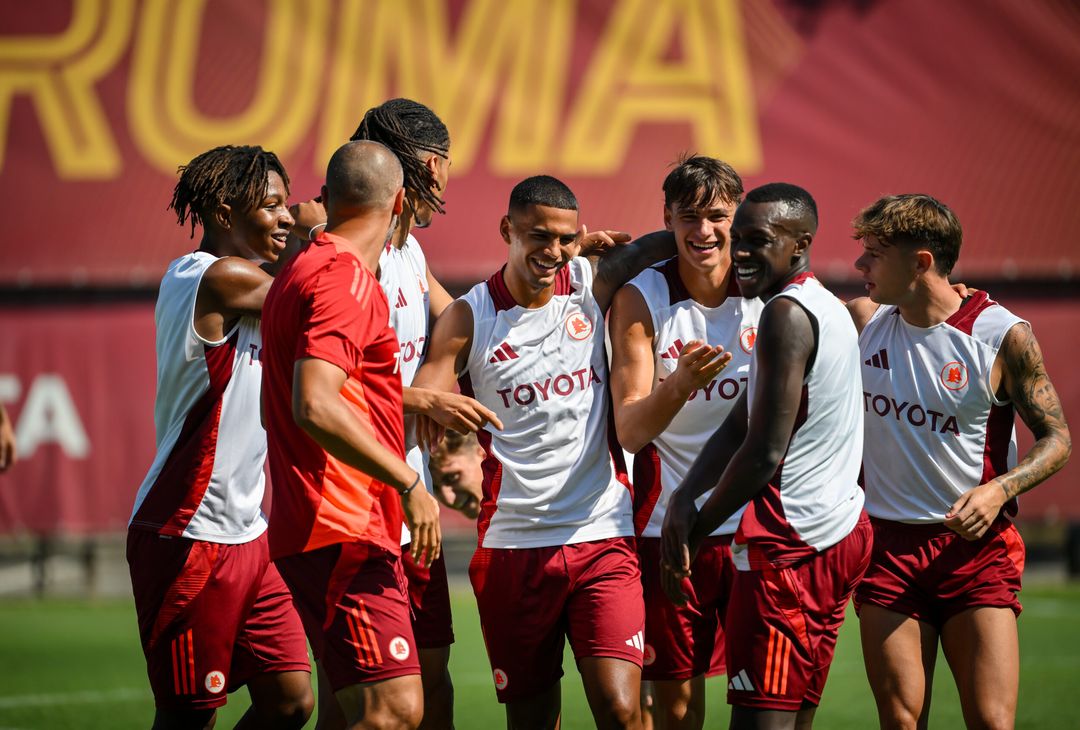 Roma, l’allenamento a due giorni dalla Juventus – FOTO GALLERY - immagine 10