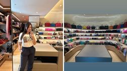VIDEO / Wanda Nara mostra ai follower la collezione di borse nell’appartamento a Milano