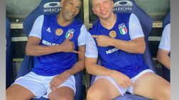 Adriano e l’addio al calcio: presenti Aldair, Juan, Fabio Junior, Burdisso e Pizarro