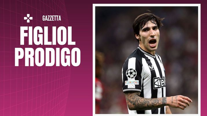 Sandro Tonali Newcastle Milan-Newcastle 0-0 Champions League 2023-2024