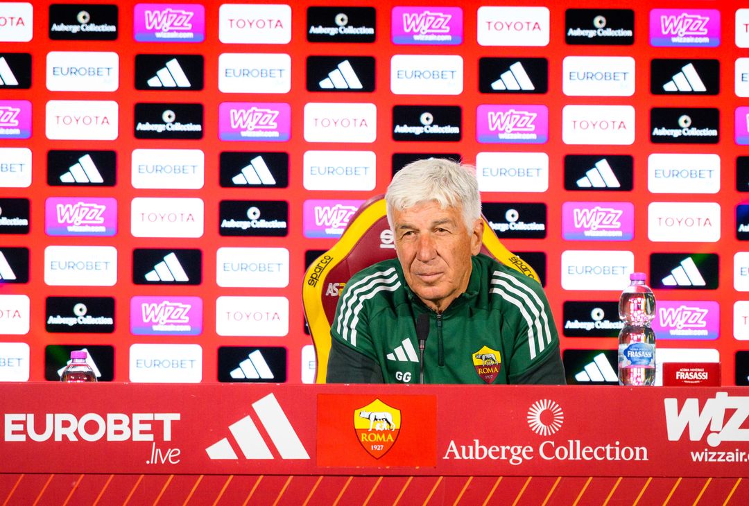 Roma-Fiorentina, la conferenza stampa di Gasperini – FOTOGALLERY - immagine 16