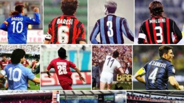 Da Baresi a Magnanelli oltre 20 anni di maglie ritirate in Italia Numeri Calcio