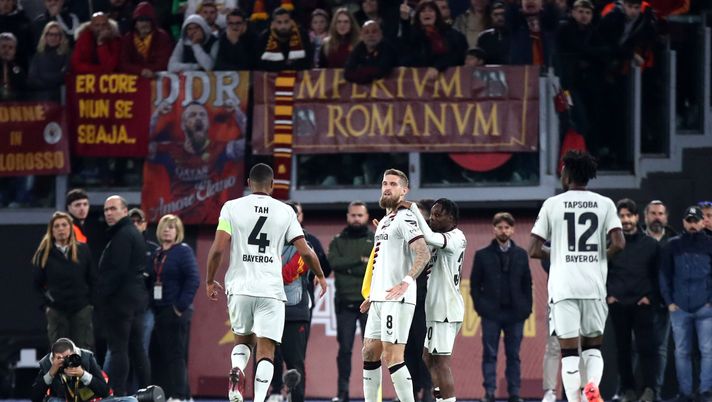 Europa League, i risultati: Roma ko col Leverkusen. Pareggio Atalanta al Velodrome - immagine 1