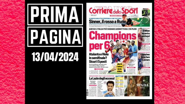 Prima pagina Corriere dello Sport: il Milan incontra Lopetegui