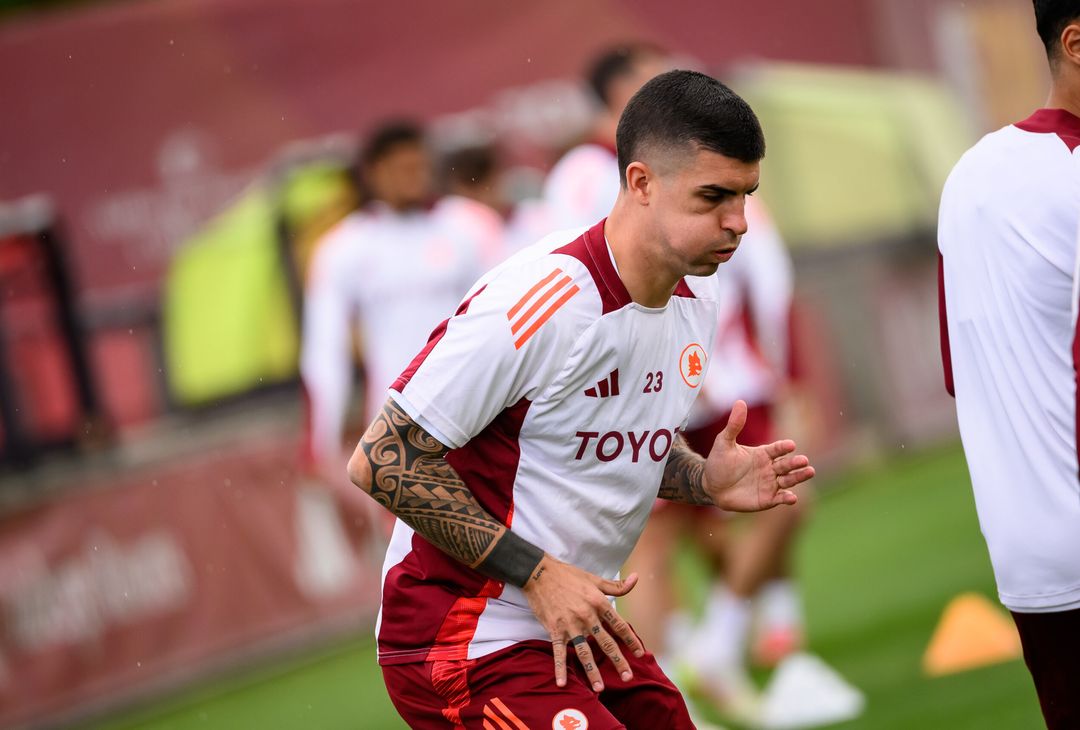 Trigoria, l’allenamento a tre giorni da Inter-Roma – FOTO GALLERY - immagine 52