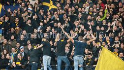 Tifosi gialloblù, più di 600 a Bologna