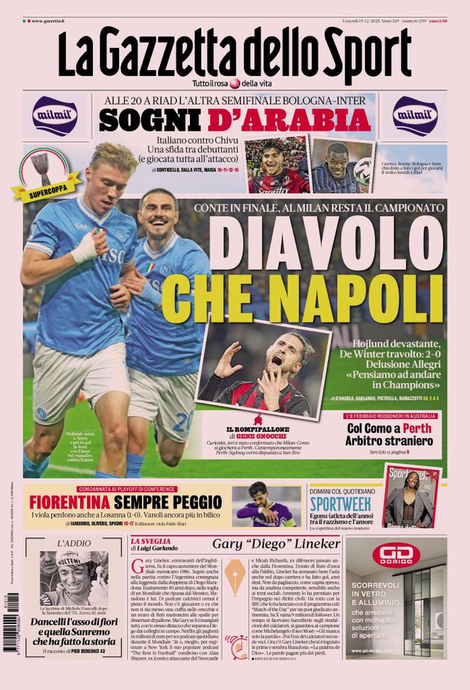 La Gazzetta dello Sport