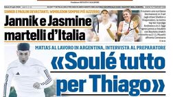 PRIMA PAGINA TUTTOSPORT OGGI: “Buongiorno al Napoli, respinto l’ultimo assalto Juve”