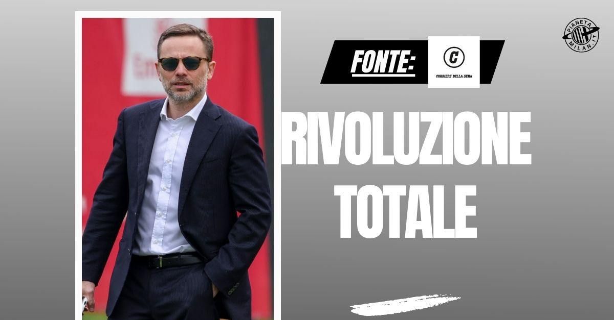 milan rivoluzione totale dirigenza panchina e rosa può cambiare tutto
