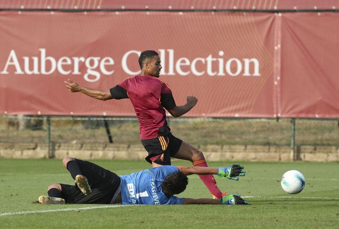 Roma-Trastevere, le immagini della prima amichevole di Gasperini – FOTO GALLERY - immagine 6