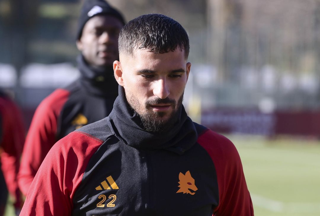 Roma, l’ultimo allenamento prima della Fiorentina – FOTO GALLERY - immagine 19