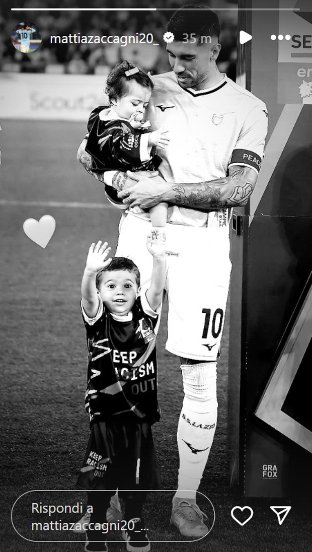 Lazio, Zaccagni lancia messaggi d’amore: la foto con i suoi figli sui social – FOTO- immagine 2