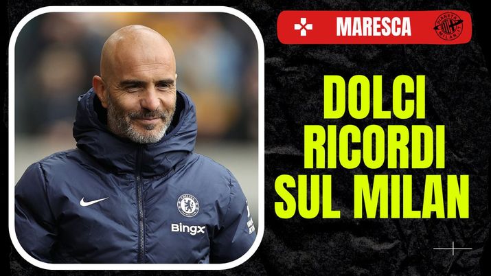 Enzo Maresca (allenatore del Chelsea), ha parlato del suo passato al Milan (getty images) Enzo Maresca Chelsea Milan