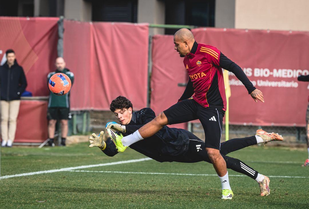 Trigoria, l’allenamento a -2 giorni dal Torino: ecco anche Malen – FOTO GALLERY - immagine 19