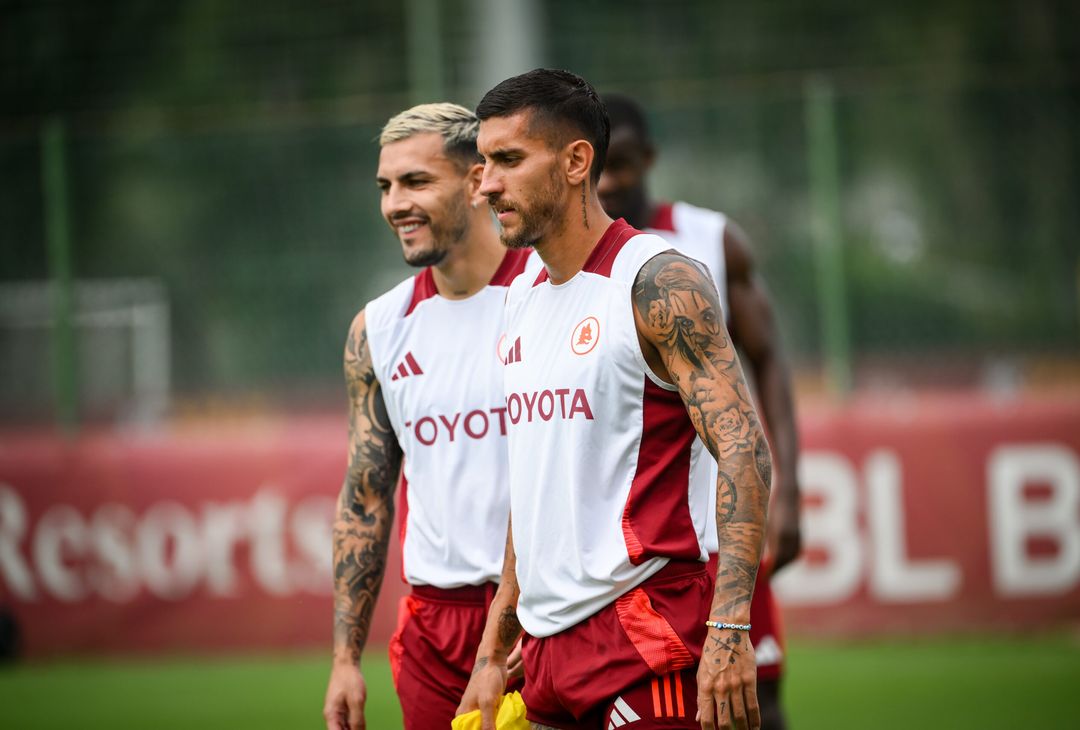 Roma, allenamento a Trigoria a due giorni dal Cagliari – FOTO GALLERY - immagine 12