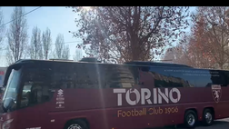 Video – Torino-Sassuolo: l’arrivo del pullman granata allo stadio