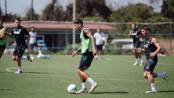 Il Napoli si allena in vista del Sassuolo, il lavoro svolto agli ordini di Conte