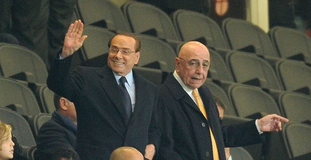 Galliani Berlusconi (getty images) Galliani Berlusconi