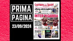 Prima pagina Corriere dello Sport: “Derby, delirio Milan. Fonseca salvo”