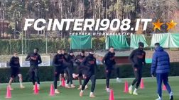 VIDEO FCIN1908 / Atletico-Inter, prima fase in due gruppi: il riscaldamento